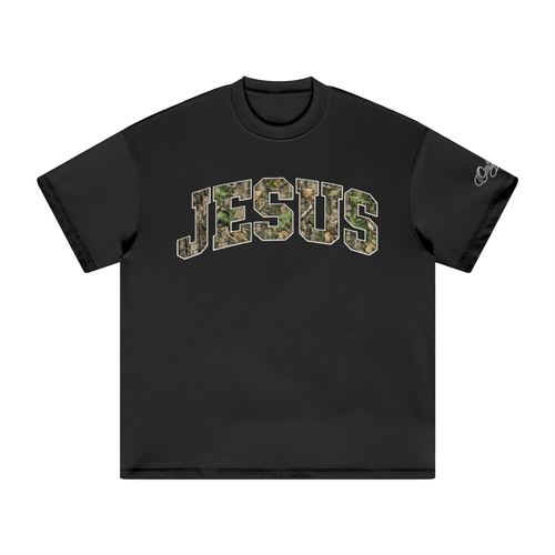 A. Jesus Camo T-Shirt